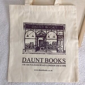 Canvas Tote Book Lover Tote London Book Bag
